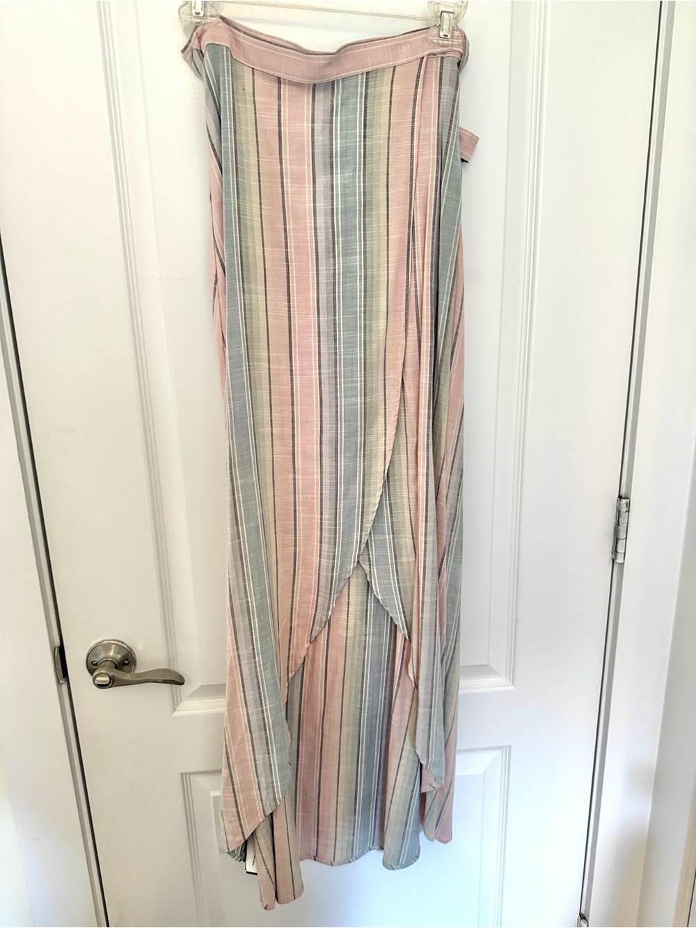 NWT Show Me Your Mumu pastel linen maxi skirt XS